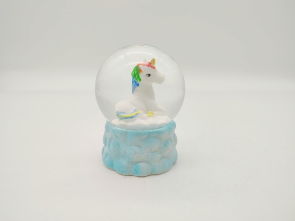 Glitterball Unicorn looking to the right